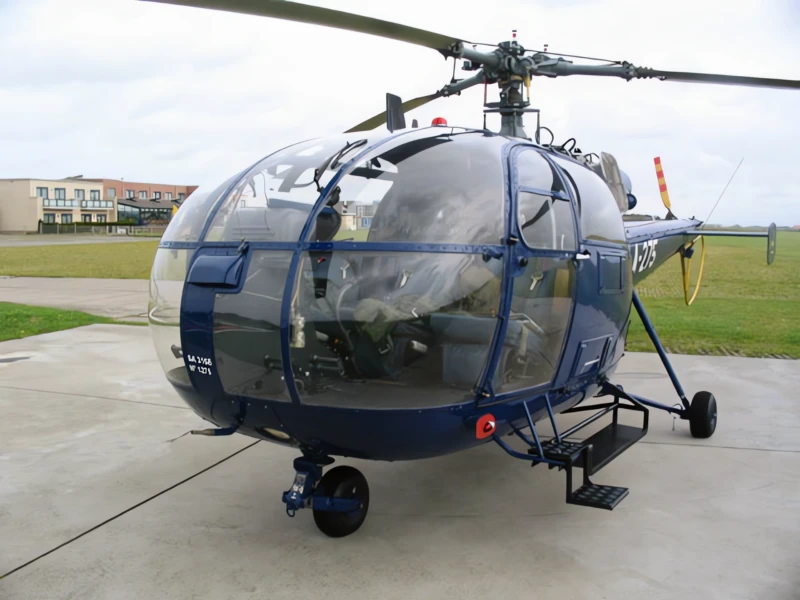 Net-Maquettes — Alouette III, duas galerias extensas