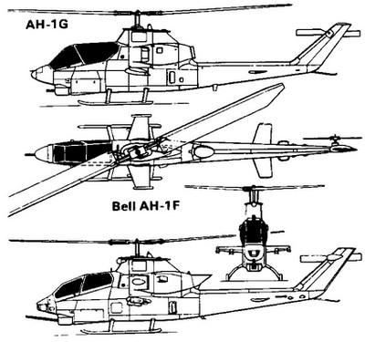 IPMS Nederland — AH-1 Cobra / Sea Cobra, várias células
