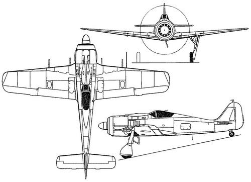 IPMS Nederland — Fw 190, várias células e versões
