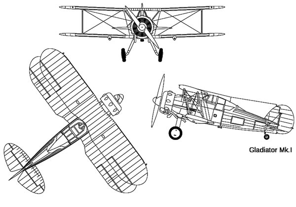 IPMS Nederland — Gloster Gladiator walkaround
