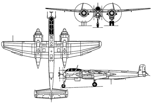 IPMS Nederland — He 219 Uhu, incluindo célula em restauro
