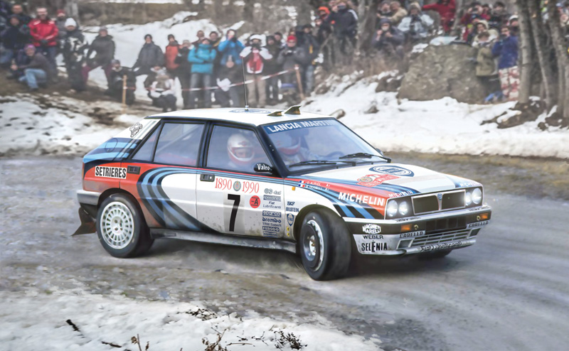 Italeri — caixa 3658 e descrição da Integrale de estrada