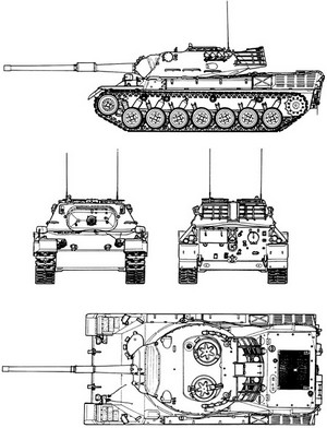 IPMS Nederland — Leopard 1/2 walkaround