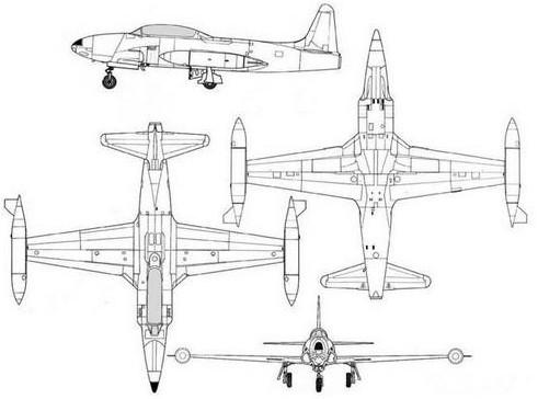 IPMS Nederland — Lockheed T-33, cinco células e mais de 60 fotos numa galeria