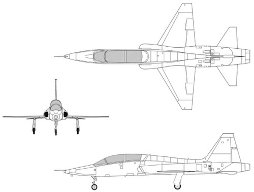 IPMS Nederland — T-38 walkaround